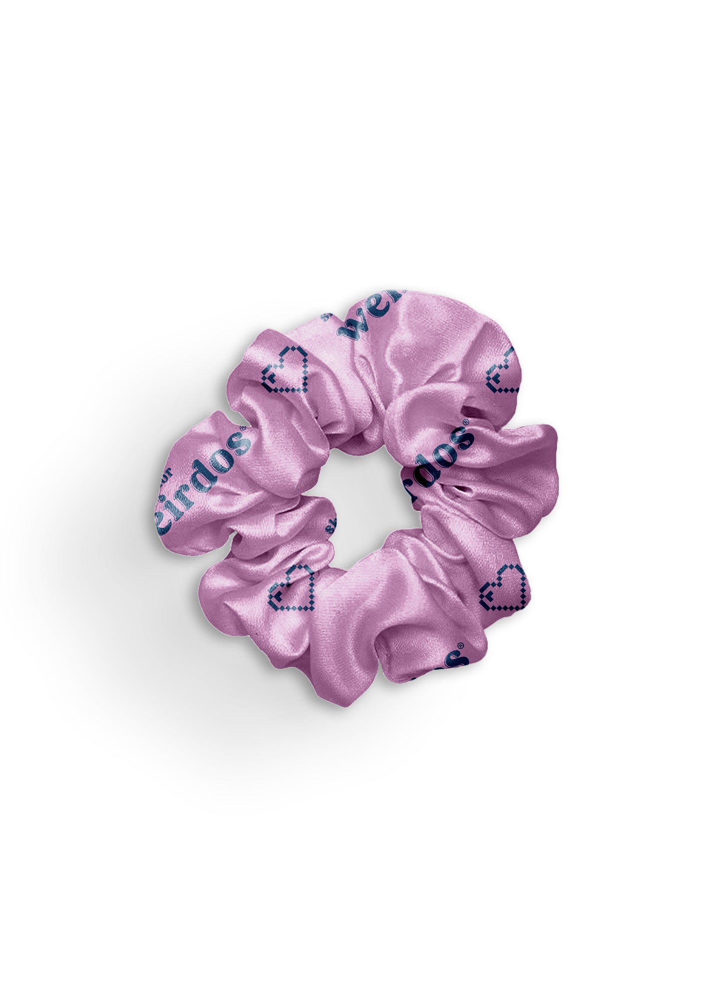 Recycled Scrunchie in Purple - Skincare for Weirdos